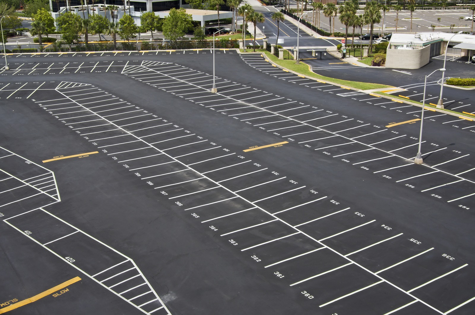 What Are the Key Benefits of Parking Lot Striping Services in Fayetteville, AR?
